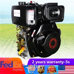 US Diesel Engine 4 Stroke 9HP 406CC Air-Cooled Single Cylinder Machinery
