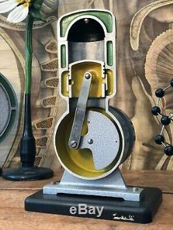 Vintage HEMA single cylinder 2 stroke PETROL ENGINE EDUCATIONAL CUTAWAY MODEL