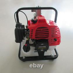 Water Transfer Pump 1 Air-cooled 2 Stroke Engine Single Cylinder Gas 43cc 2HP