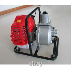 Water Transfer Pump 1 Air-cooled 2 Stroke Engine Single Cylinder Gas 43cc 2HP