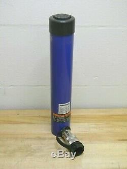 WorkSmart Single Acting Hydraulic Cylinder 10 Ton Capacity 9.9 Stroke 10000 psi